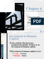 Chapter 4 - Labor Quality- Investing in Human Capital - Spring 2024