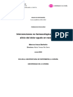 Intervenciones No Farmacológicas para El Alivio Del Dolor Agudo en Neonatos