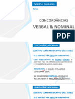 Concordância Nominal - Parte 2