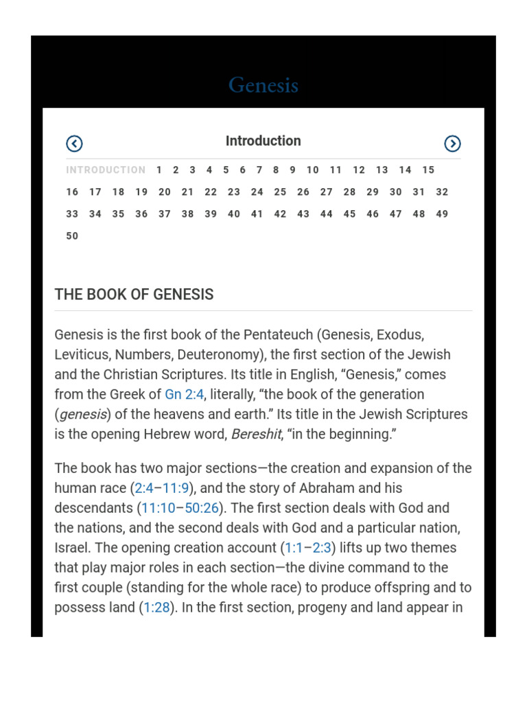 Understanding the Book of Genesis | PDF | Book Of Genesis | Jacob