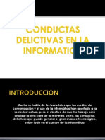 Conductas Delictivas en La Informática