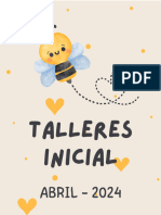 3 AÑOS TALLERES SEMANA 2 DE ABRIL