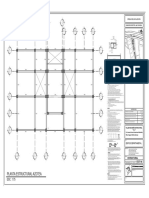 Planta Estructural Azotea: Croquis de Localización