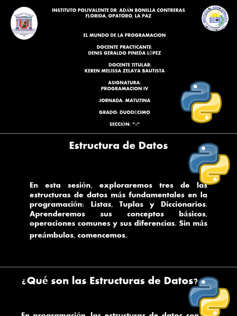 Control de Datos | PDF | Lenguaje de programación | Tecnologías de la ...