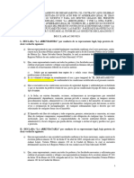 Contrato de Arrendamiento de Departamento