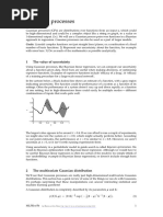 Machine Learning and Pattern Recognition Gaussian Processes