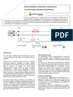 La Reflectometria Diferencial Como Base de Diagnostico - Su Aplicacion Sobre Empalmes Subterraneos