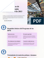 Buenas Practicas de Manufactura Segun Resolucion 2674 de 2013