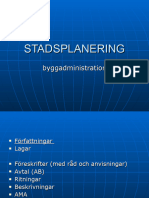 STADSPLANERING