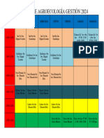 Horario de Agroecología