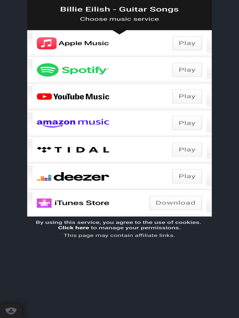 Billie Eilish Guitar Songs PDF
