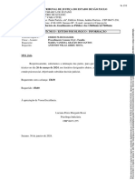 Tribunal de Justiça Do Estado de São Paulo: Processo Digital Nº: Classe - Assunto: Requerente: Requerido