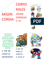 OBRAS DE MISERICORDIA CORPORALES