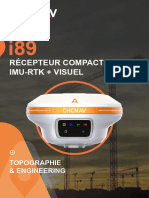 Récepteur Compact Imu-Rtk + Visuel: Topographie & Engineering
