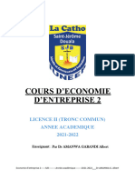 Cours D'economie D'entreprise 2, DR Amanwa