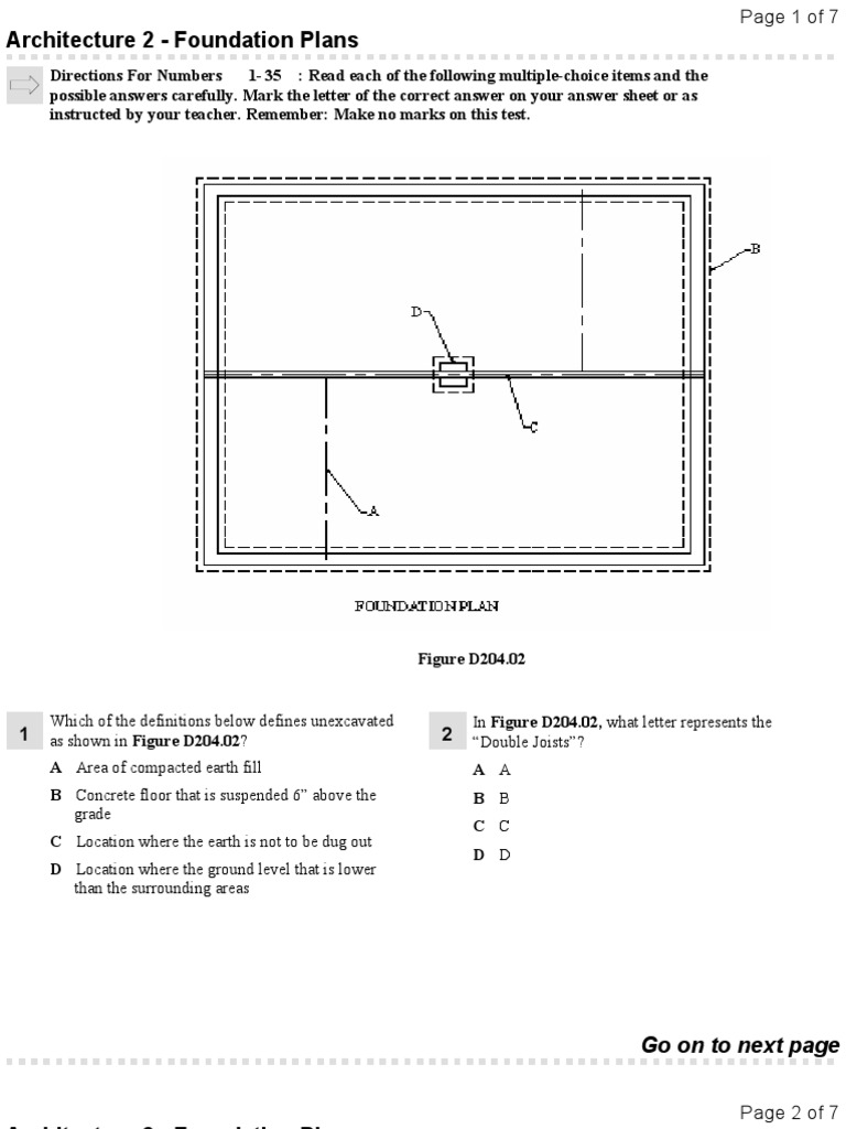 Foundation Design and Pilaster Details | PDF | Wall | Basement
