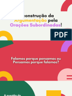 A Construção Da Argumentação Pela Orações Subordinadas!.pdf 2º Ano