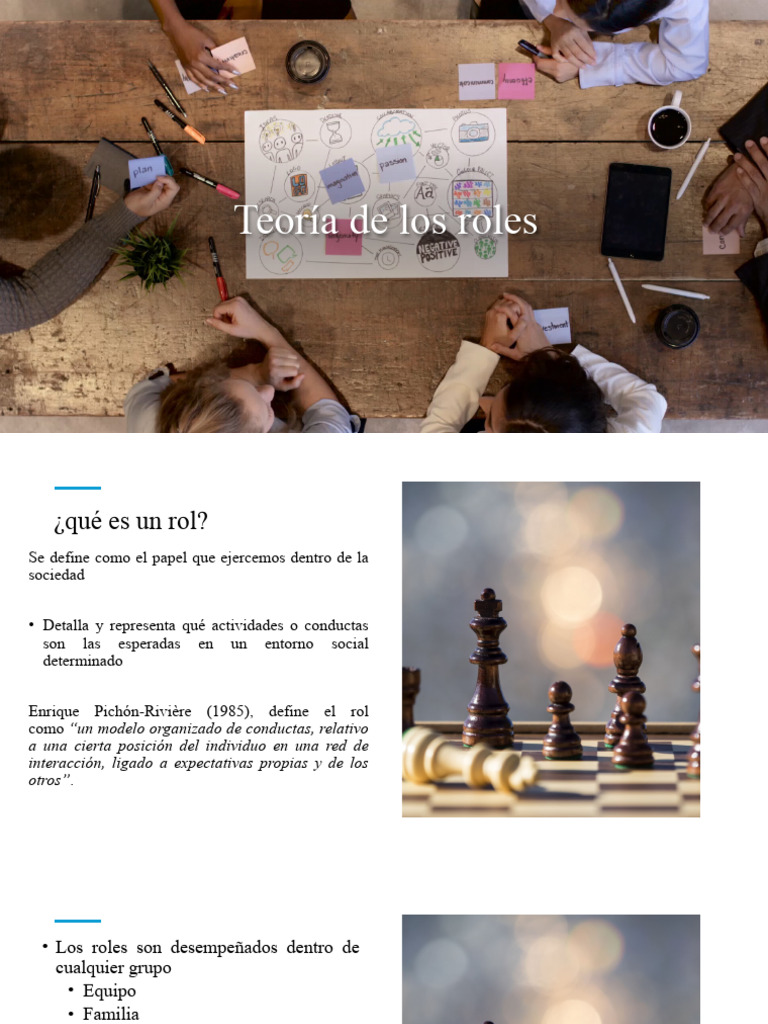 Teoría de los Roles Sociales | PDF | Comunicación | Comportamiento
