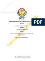 UNIVERSIDAD DE CIENCIAS COMERCIALES UCC Informe