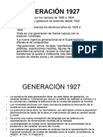 GENERACIÓN 1927