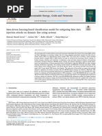 Data-Driven Learning-Based Classification Model For Mitigating False Data Injection Attacks On Dynamic Line Rating Systems