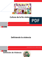 Módulo II - Cultura de La No Violencia