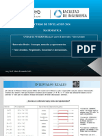 Clase 2.3 Números Reales Parte II Intervalos y Valor Absoluto Con Audio