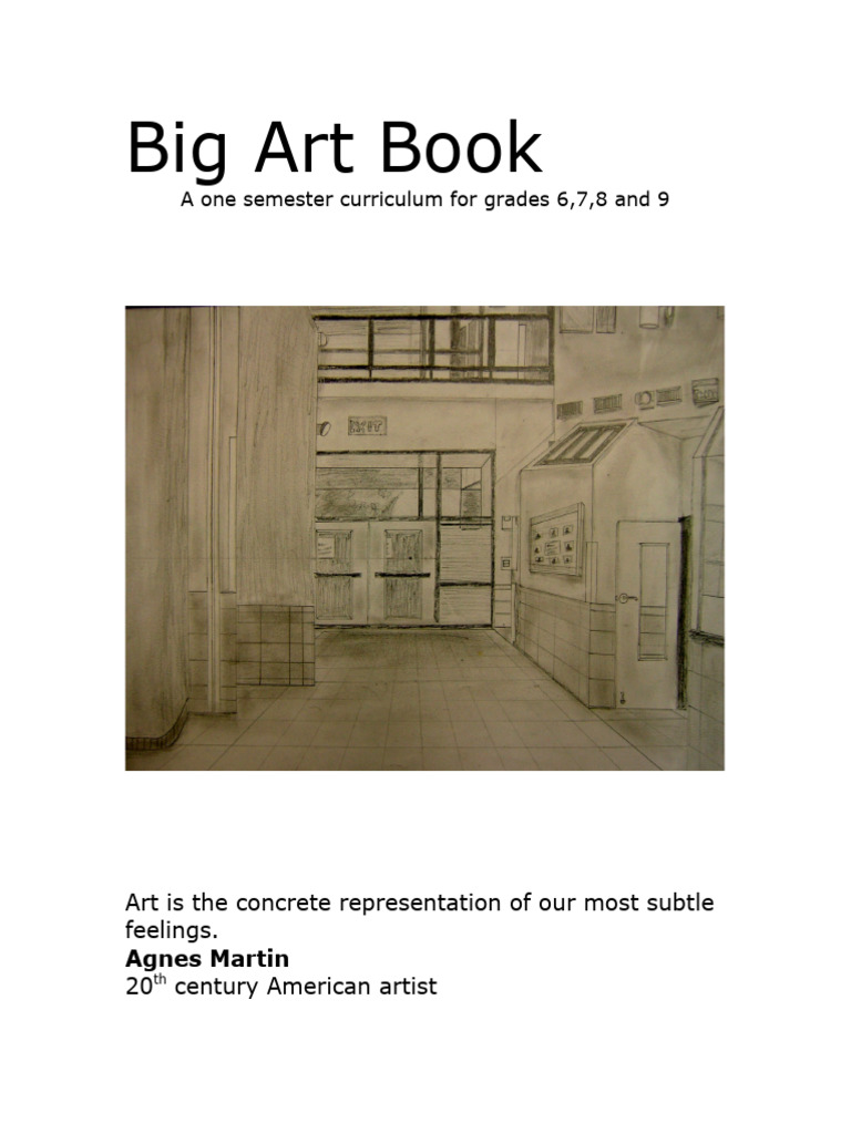 Middle School Art Curriculum Guide | PDF | Drawing | Paintings