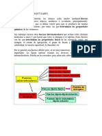 FUERZAS INTERMOLECULARES