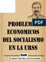 Problemas Economicos Del Socialismo en La URSS-K