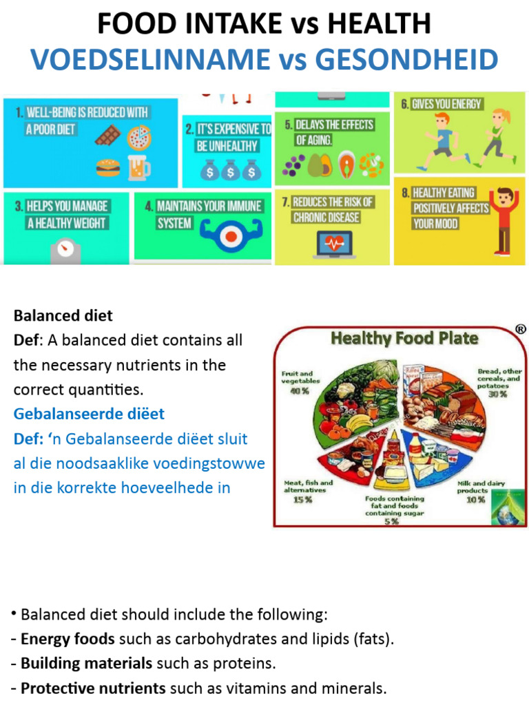 Understanding Balanced Diets and Health | PDF | Nutrients | Food Energy