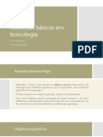 Conceitos Toxicologia