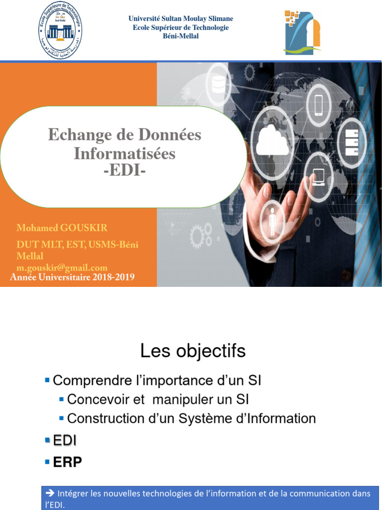 EDI et ERP : Concepts et Applications | PDF | Progiciel de gestion ...