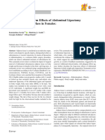 2015_Short_and_Long_Term_Effects_of_Abdominal_Lipectomy_on_Weight