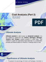 Coals Ultimate Analysis Combustion Engineering