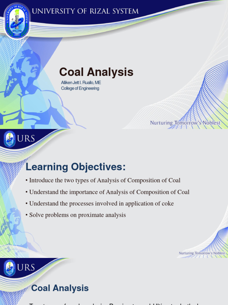 Coal Composition and Analysis Techniques | PDF | Coke (Fuel) | Coal
