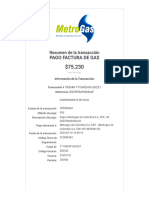 Pagos en Línea - MetroGas de Colombia S.A. E.S.P.