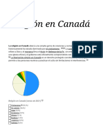 Religión en Canadá - Wikipedia, La Enciclopedia Libre