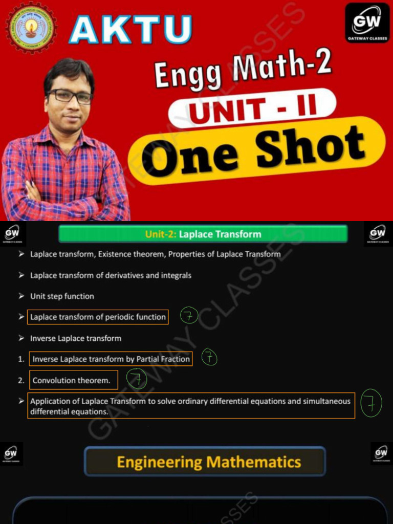 M-2 Unit-2 One Shot Notes | PDF