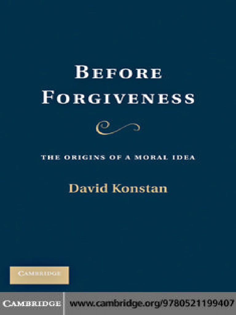Konstan 2010 | PDF | Forgiveness | Idea