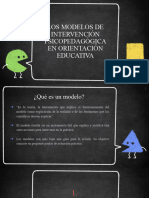 Modelos de Intervencion