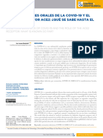 25. Manifestaciones Orales Relacionado Al ACE2