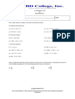 2nd Periodical Test - Math 7