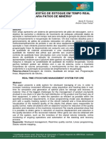 Sistema de Gestão de Estoque em Tempo Real para Pátios de Minério