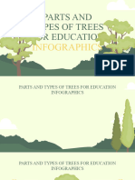 Parts Types of Trees For Education Infographics