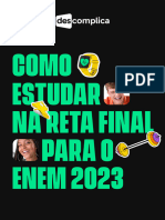 ebook-gep-Como estudar na Reta Final para o Enem-2023