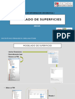 Semana 9 - Modelado de Superficies