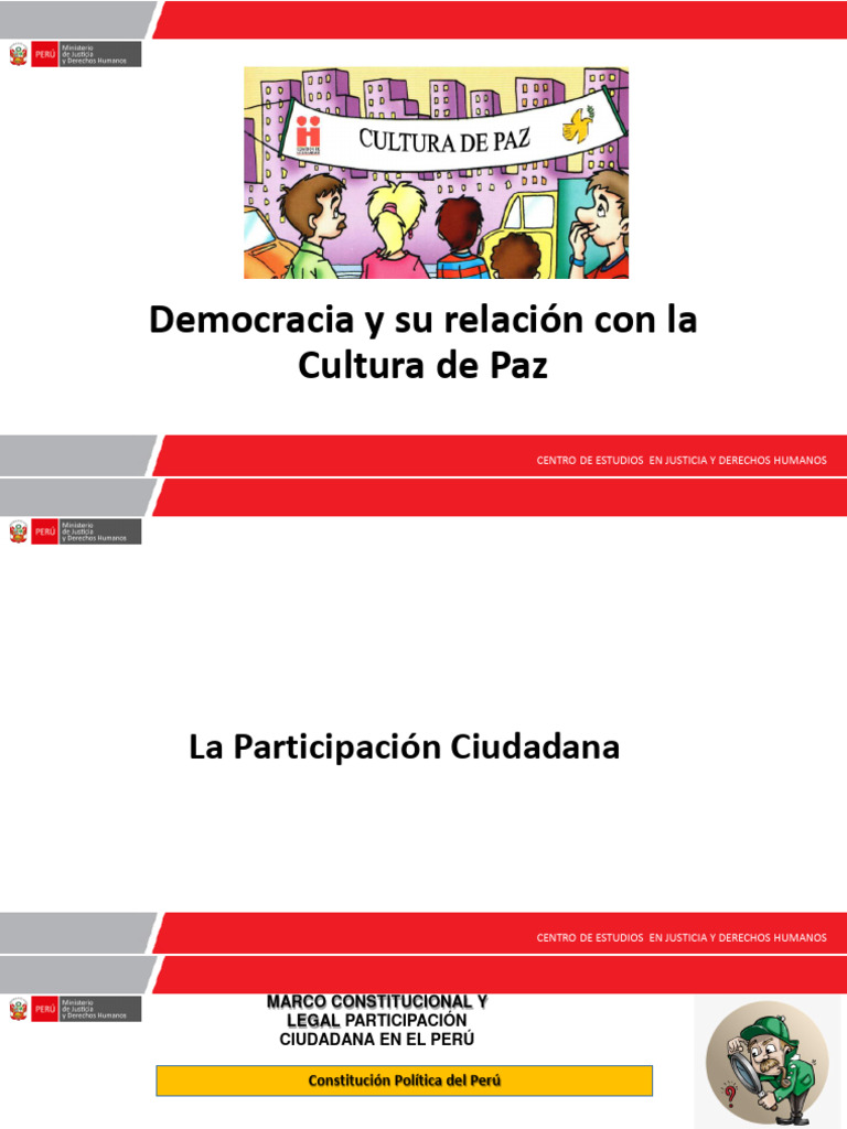 Módulo VI - Democracia y Su Relación Con La Cultura de Paz | PDF ...