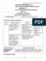 Sesiones de Aprendizaje - 4°