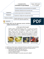 Actividad 1 comunicación -5° y 6° grado